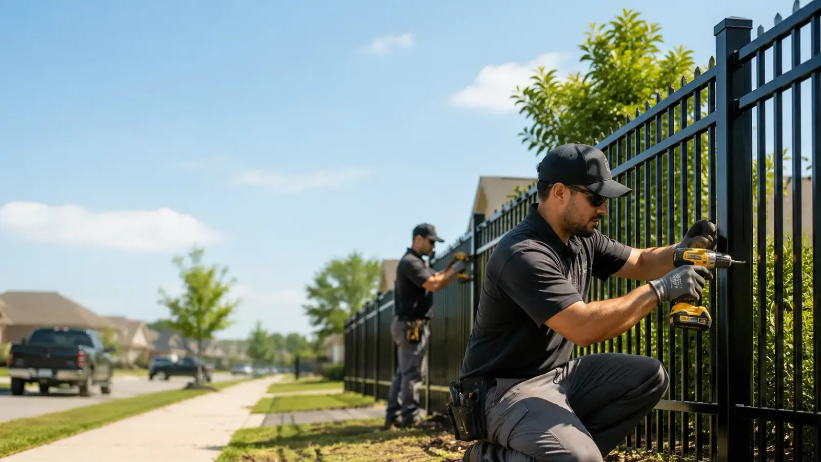 Metal Fence Installation in Yettem, CA